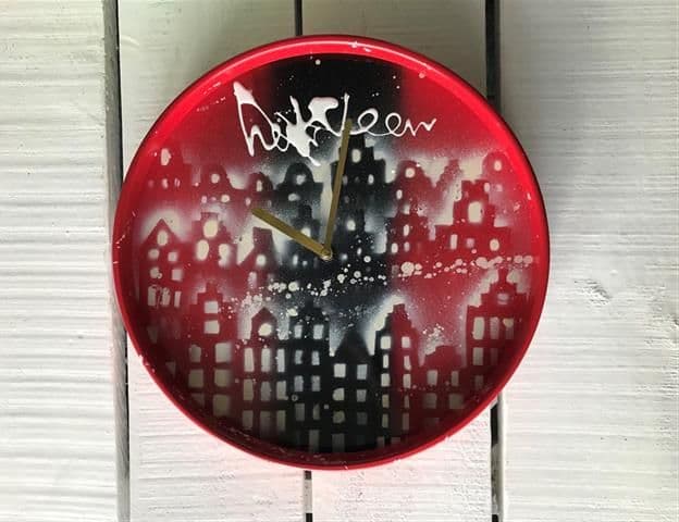 Kunstklok nr 82 (Amsterdam rood)