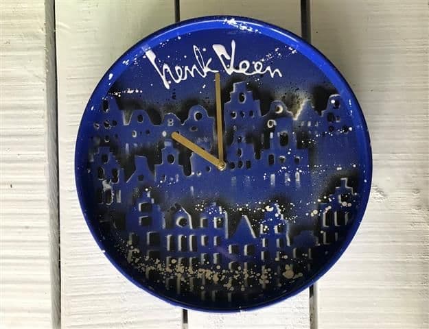 Kunstklok nr 84 (Amsterdam blauw)