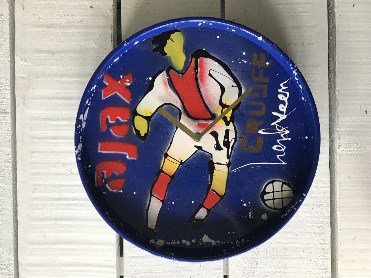 Kunstklok nr 97 (Johan Cruijff)