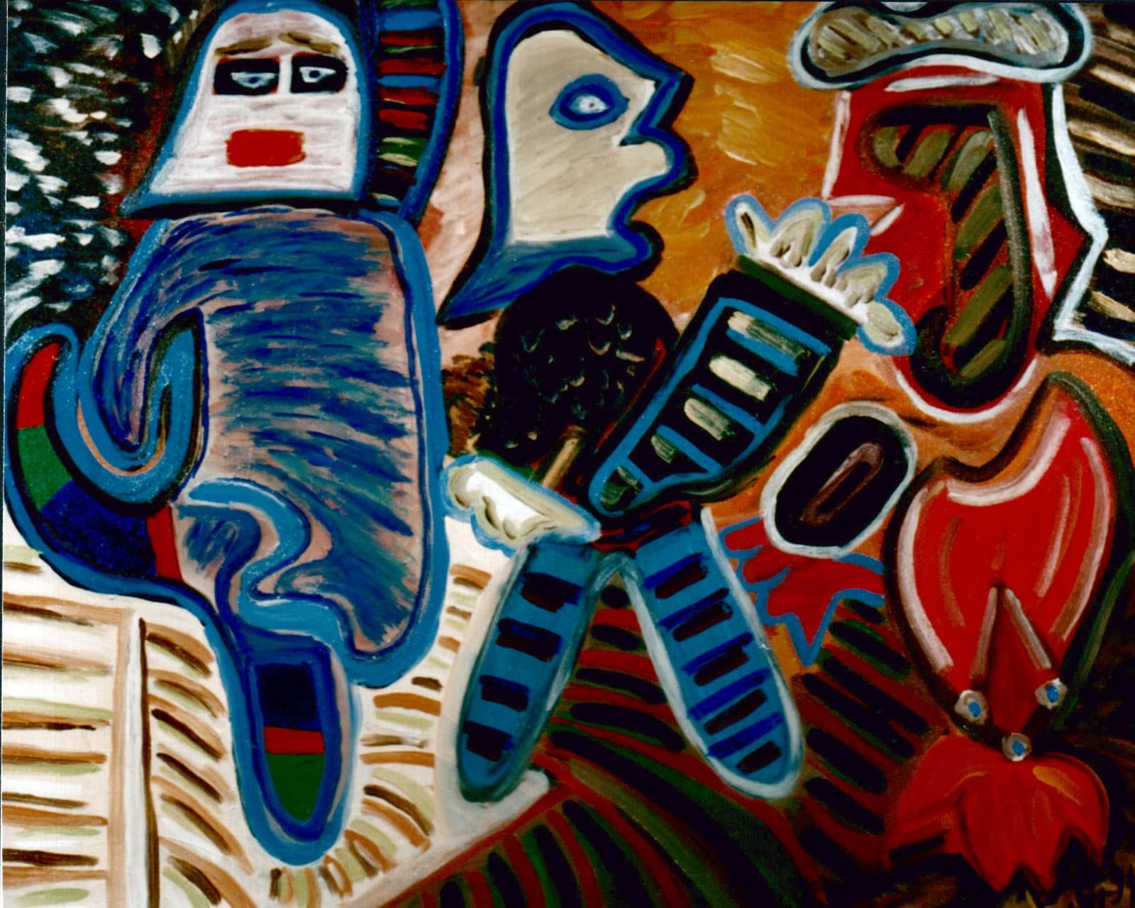 De Stijders (18), 1993 olie