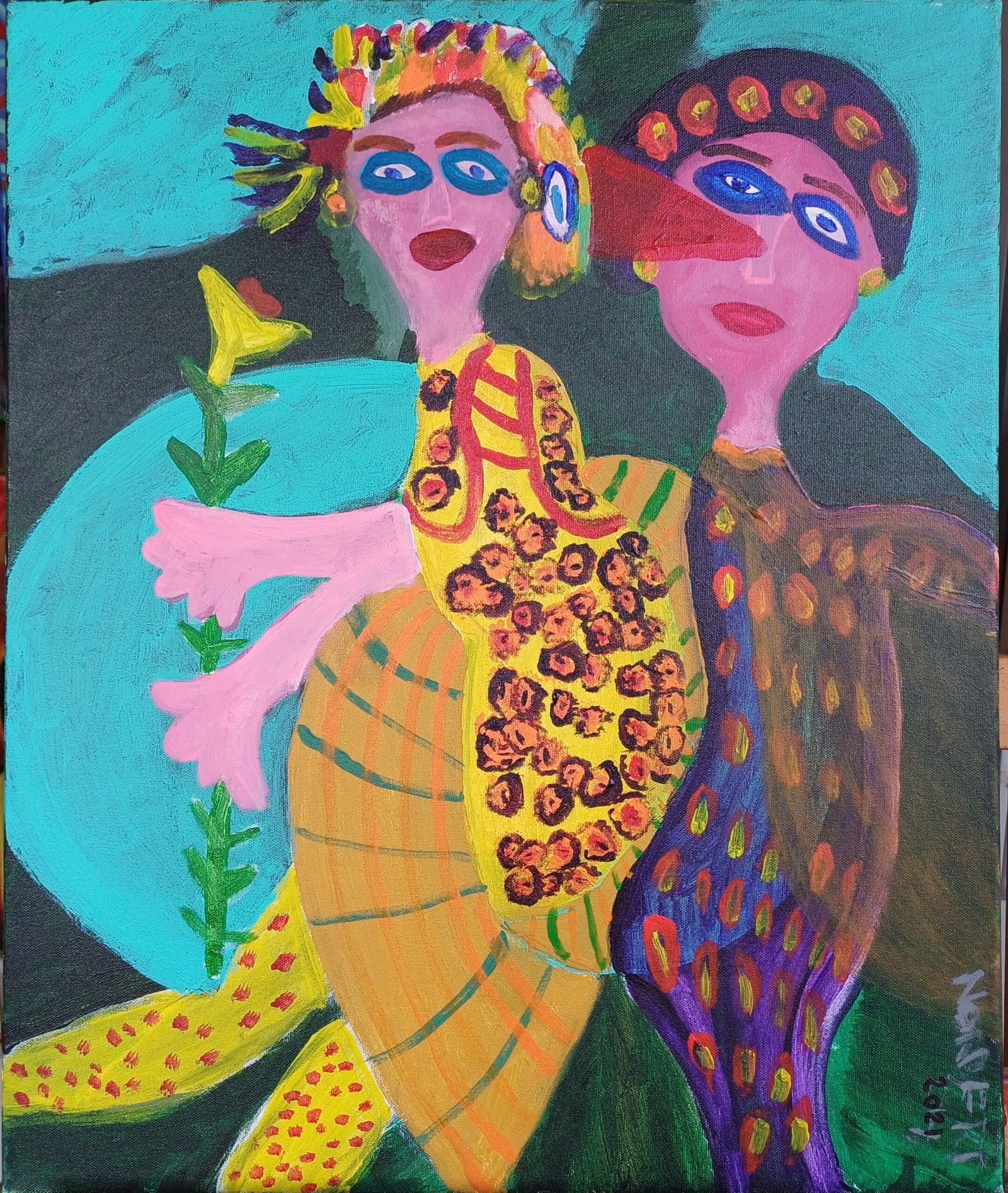 Vrouw van Rembrandt (450), 2021