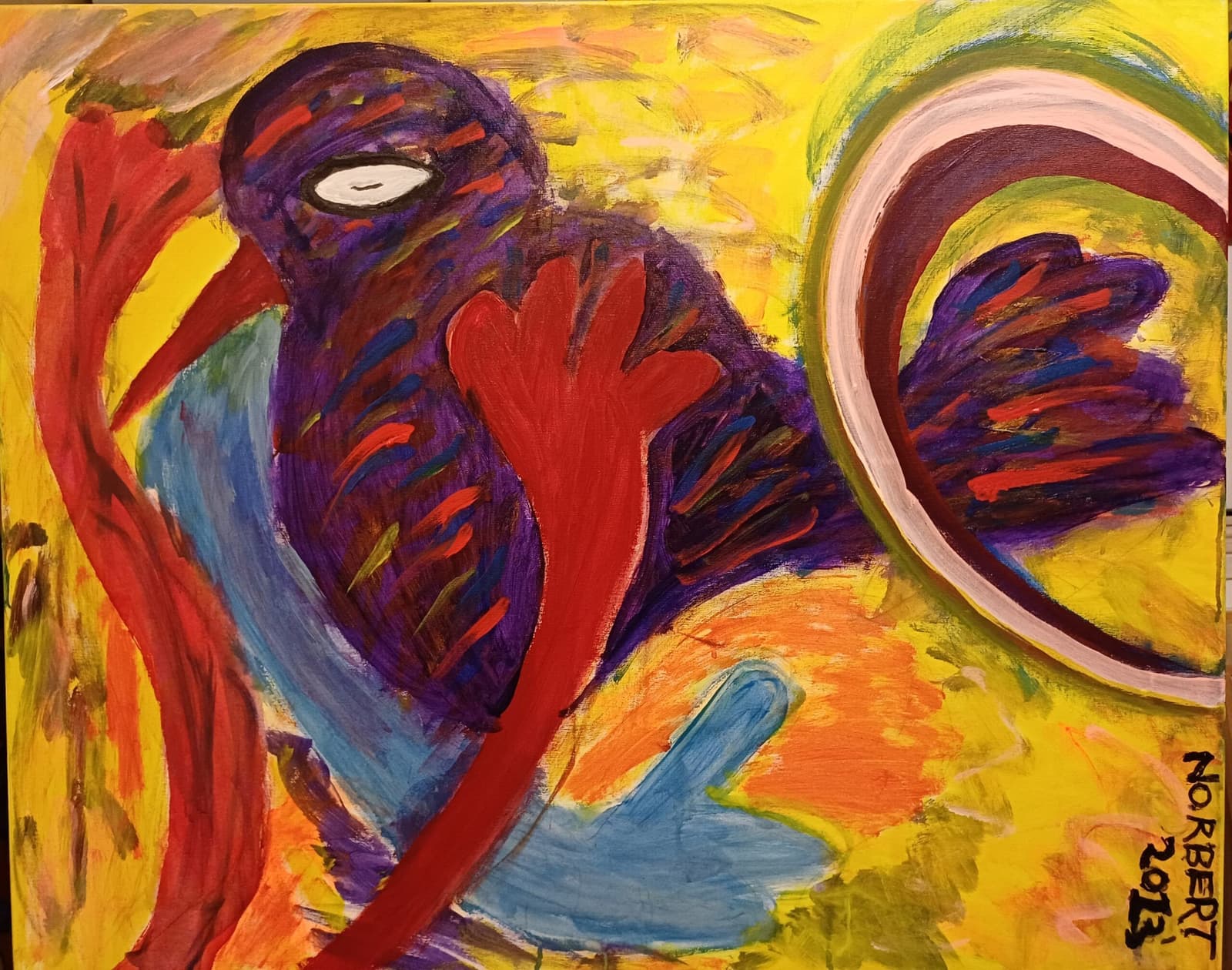 De Paarse vogel (426), 2013