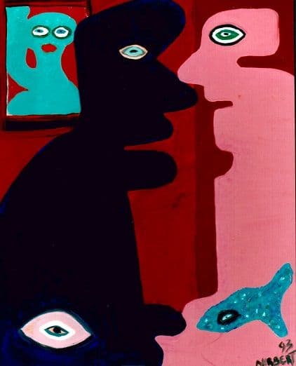 Het Interview (2), 1993 ingelijst