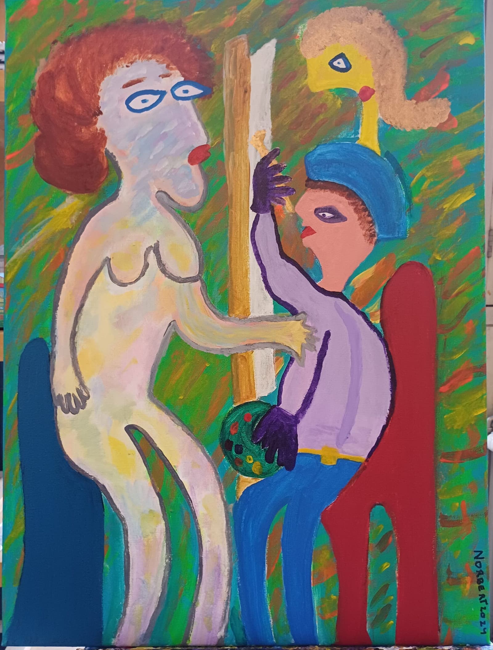 Het Naakt Model (446), 2024