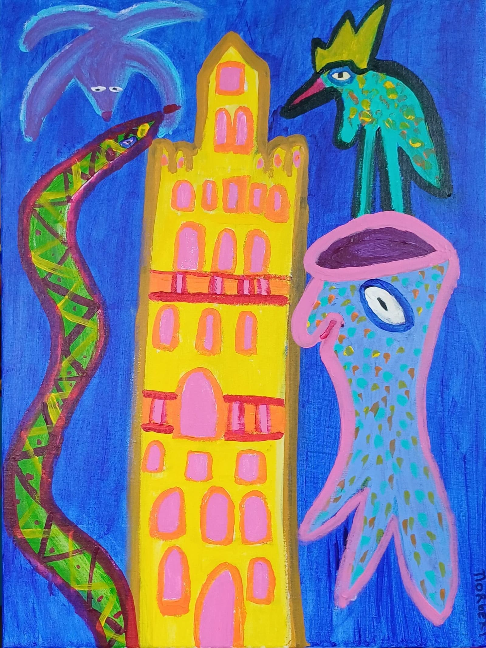 Marrakesh bij Nacht (506), 2025