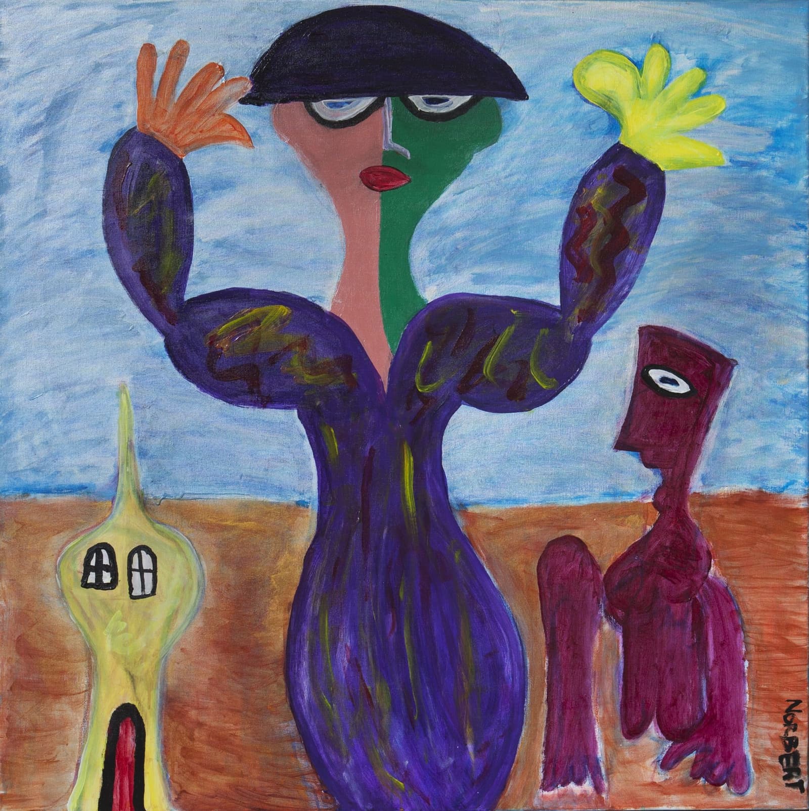 Vrouw in Leegte (429), 2015